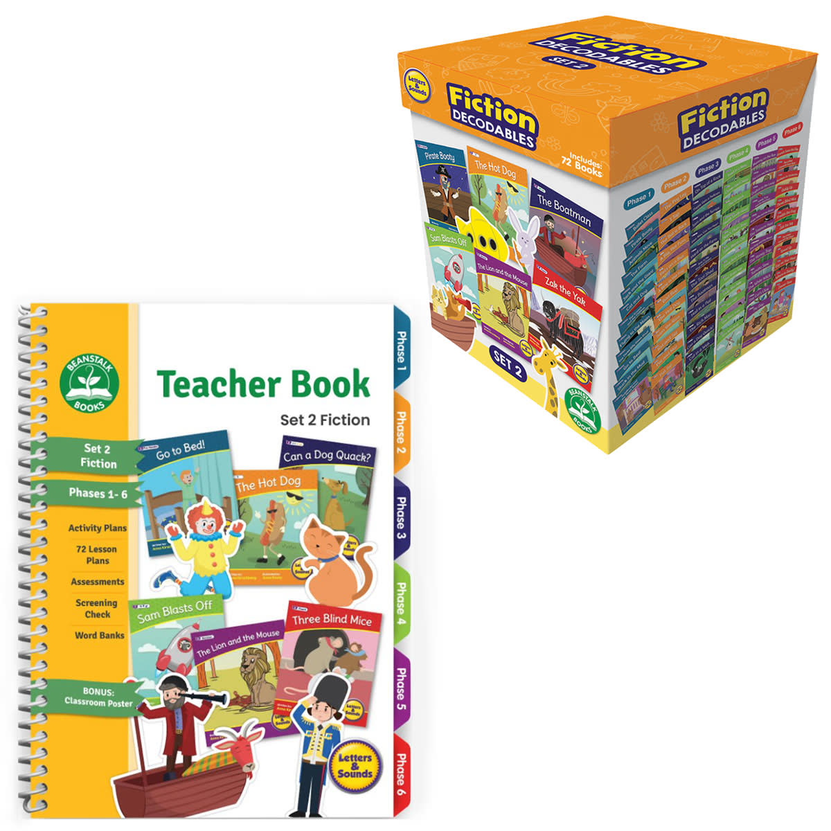 Junior Learning Fiction Set 2 Teacher & Readers Set