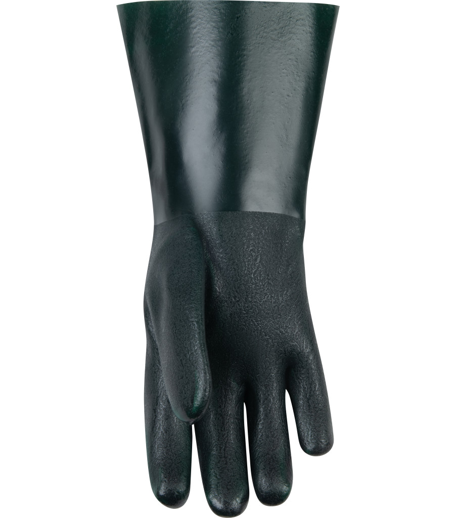 14" Sandy Finish PVC with Gauntlet, Green, large image number 1