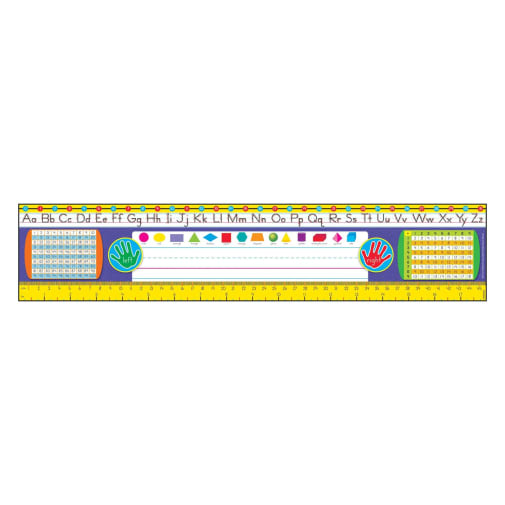 Reference Name Plates - Manuscript Zaner-Bloser (Grades 2-3)