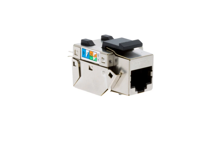 Cat5e RJ45 110 Type Shielded Keystone Jack