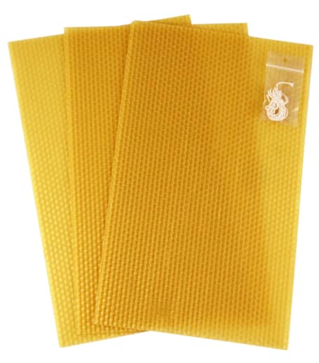 Honeycomb Sheets (3) with Candlewick
