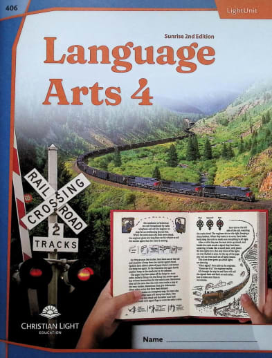 Christian Light Language Arts LightUnit 406 Sunrise 2nd Edition