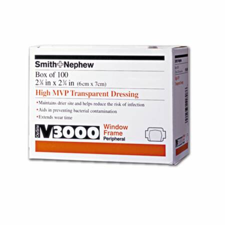 IV3000 1-Hand Delivery Moisture Responsive Catheter Dressing, 3 x 4 Inch MK 482916