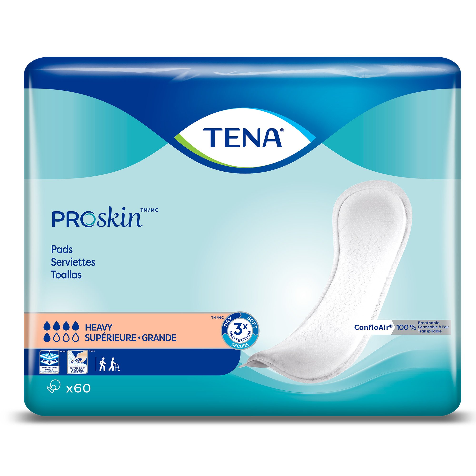 TENA Bladder Control Pads, Heavy Absorbency MK 787124