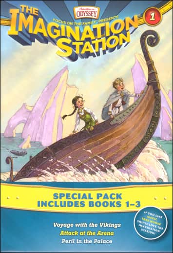 Adventures in Odyssey: Imagination Station 3-Pack (Books 1-3)