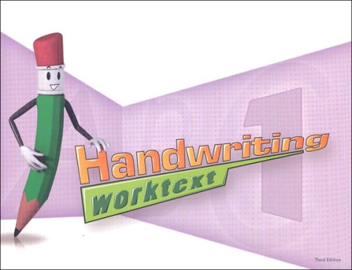 BJU Press Handwriting 1 Student Worktext 3rd Edition