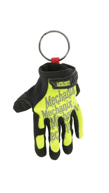 Mechanix Keychain - Hi-Viz Yellow Glove