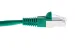 Cat5e Shielded Ethernet Patch Cable, Half-moon Boot, 75 ft, Green
