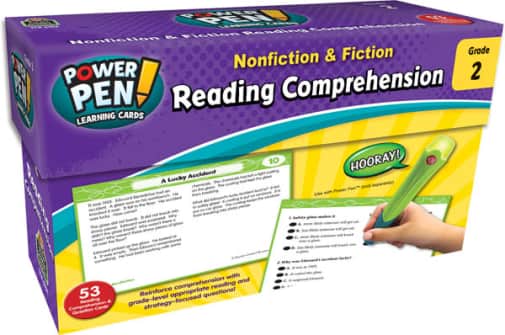 Power Pen Learning Cards: Reading Comprehension Grade 2