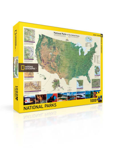 American National Parks Puzzle - 1000 piece (National Geographic)