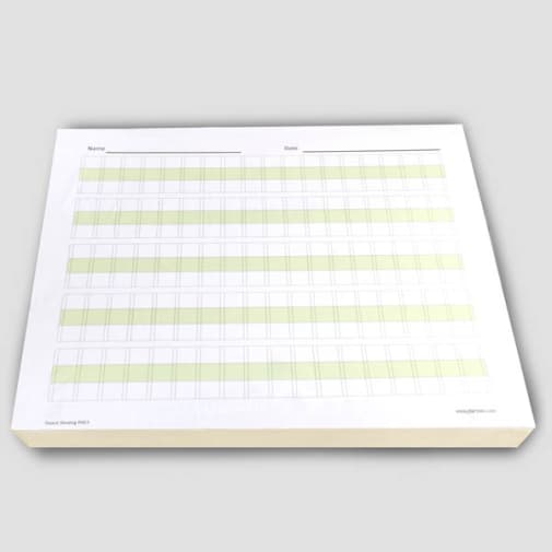 Quick & Neat Alphabet Pad: Homeschooling Ream 250 sheets (Channie's Handwriting)