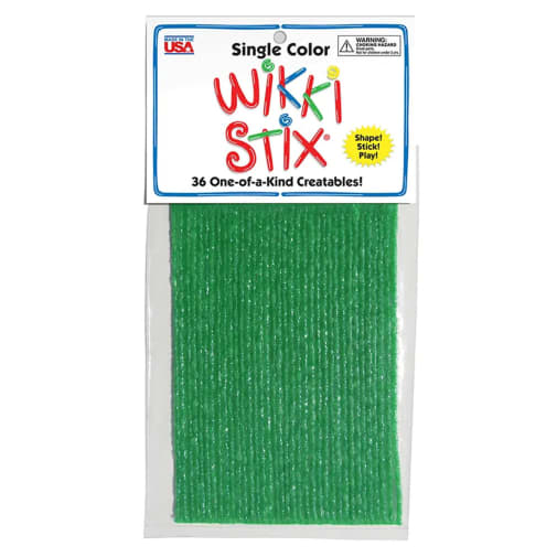 Light Green Wikki Stix - pkg of 36