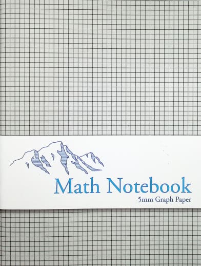 5mm Gridded Notebook