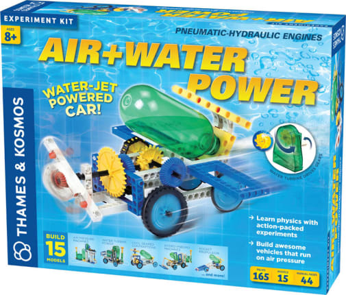 Air + Water Power Pneumatic-Hydraulic Engines