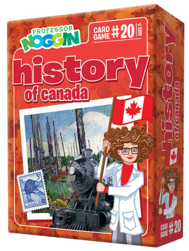 Prof Noggin's History of Canada Card Game