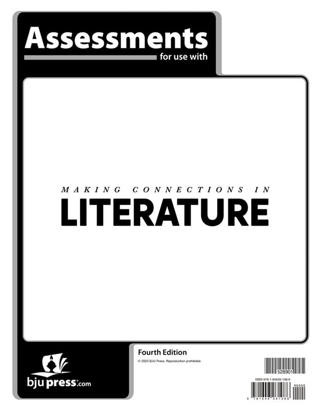 Making Connections in Literature Grade 8 Assessments (4th Edition)