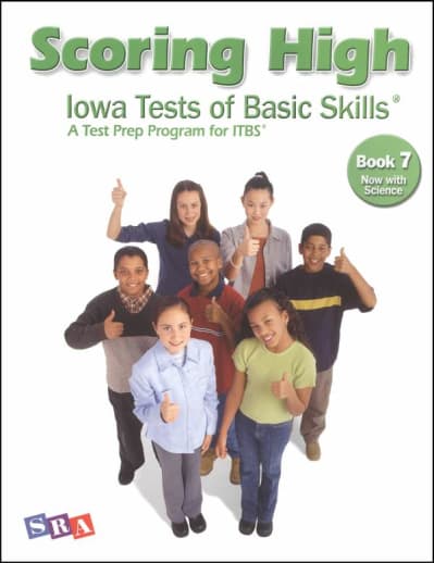 Scoring High ITBS Book 7 Student