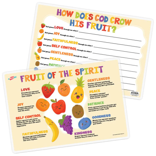 Fruit of the Spirit Remarkable Activity Mat