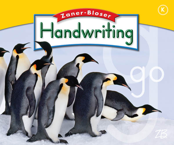 Zaner-Bloser Handwriting Grade K Student Edition (2012 edition)