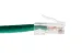 Cat6 Ethernet Patch Cable, Non-Booted, UTP, 10 ft, Green