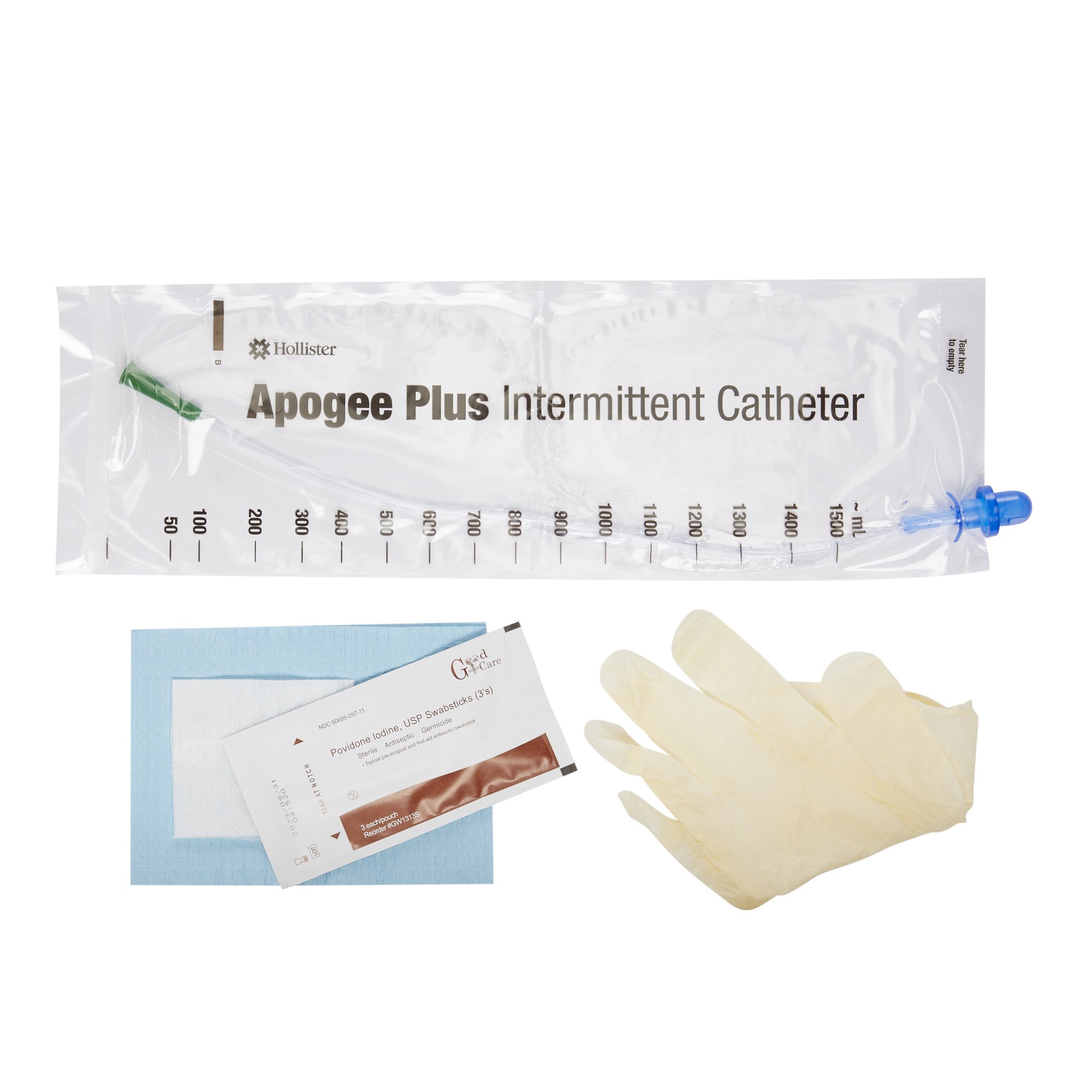 Apogee Intermittent Catheter Kit, 14 Fr., Firm MK 636976
