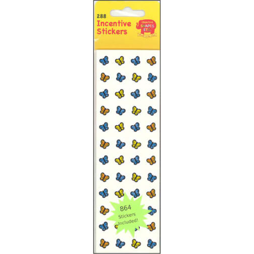 Butterfly Incentive Stickers