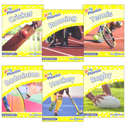 Jolly Phonics Readers Level 2 Our World Set