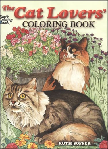 Cat Lovers Coloring Book