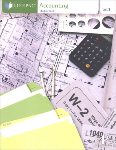 Accounting Lifepac - Unit 3 Worktext