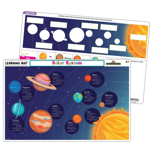 Learning Mats - Solar System