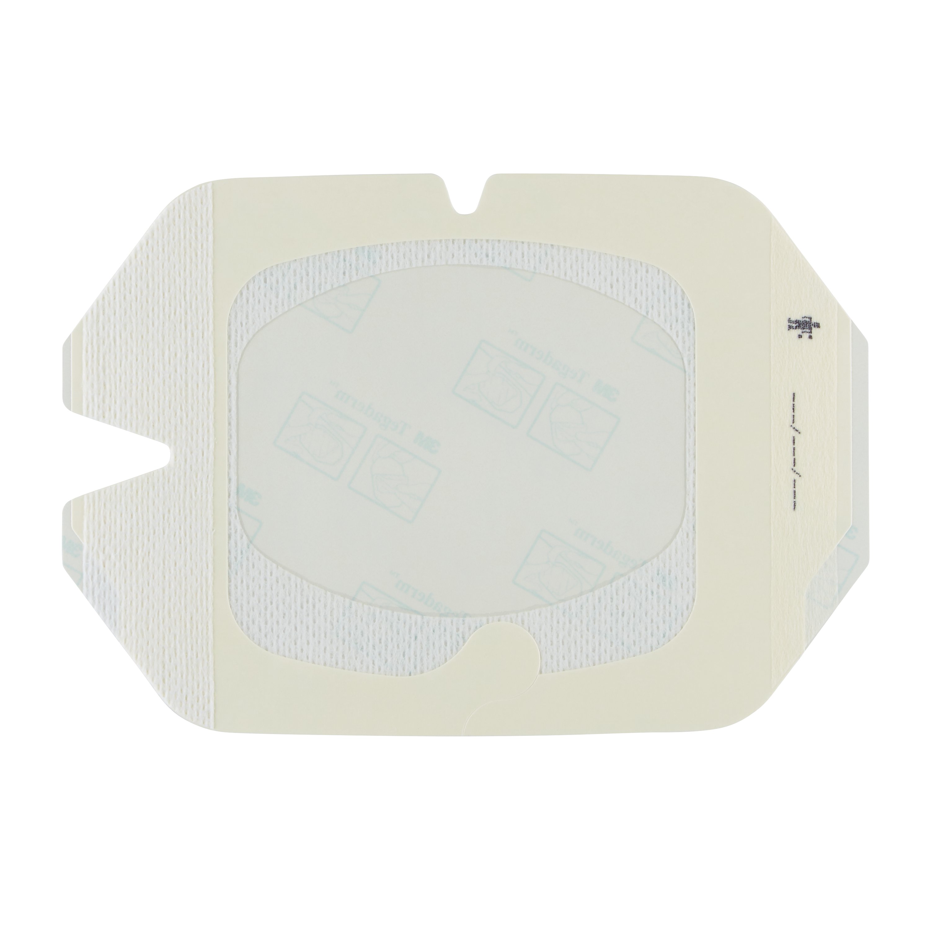 3M Tegaderm Transparent Film Dressing with Border, 4 x 4 Inch MK 468779