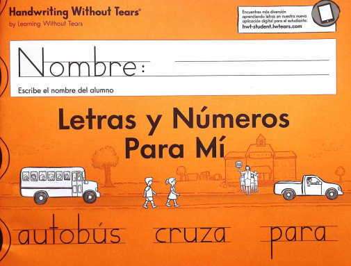 Letras y Numeros Para Mi Student Workbook K (2022 Edition)