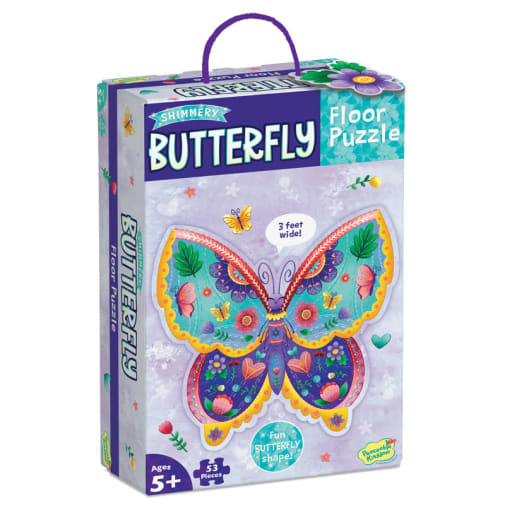Peaceable Kingdom Butterfly Floor Puzzle