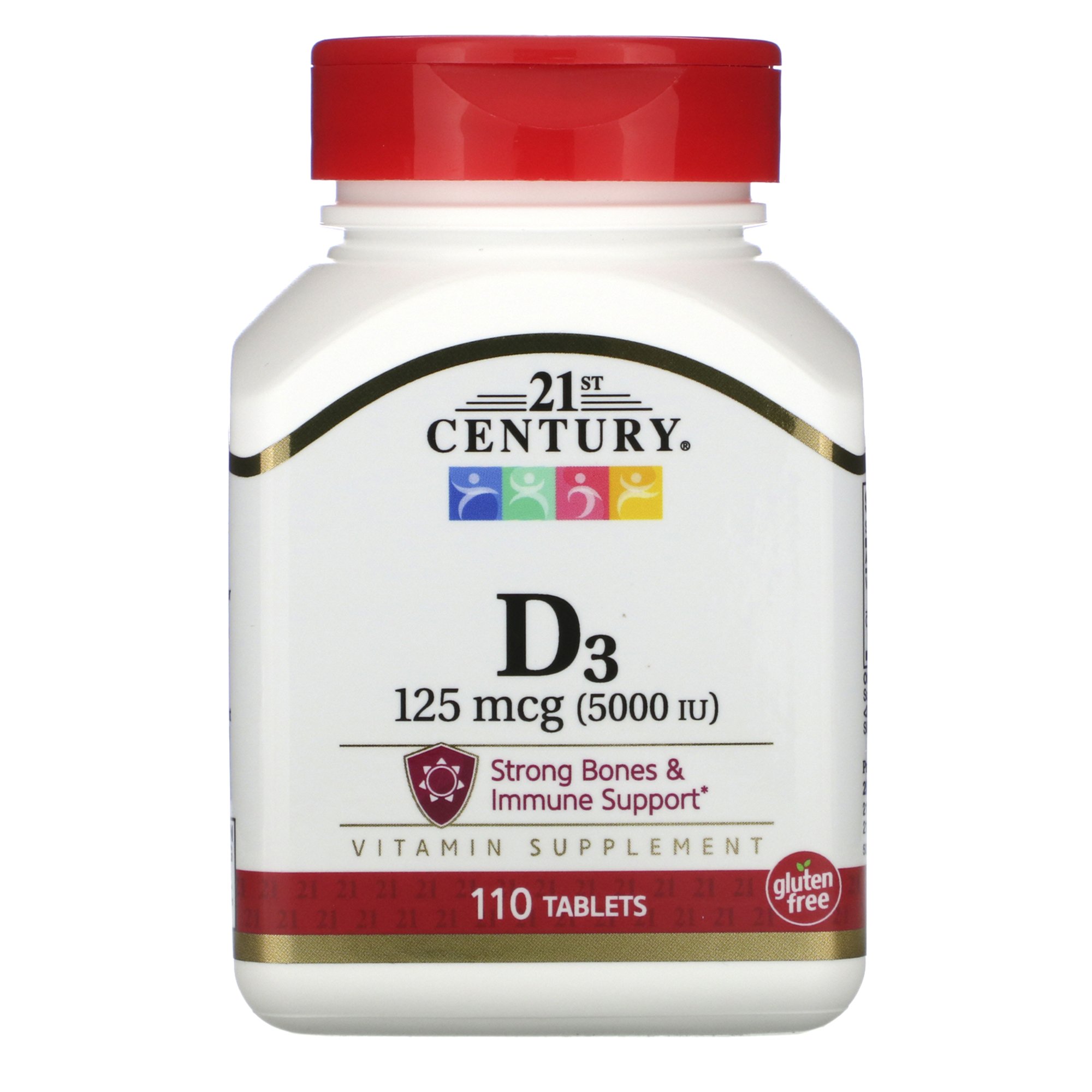 21st Century Vitamin D-3 / Calcium Supplement MK 853068