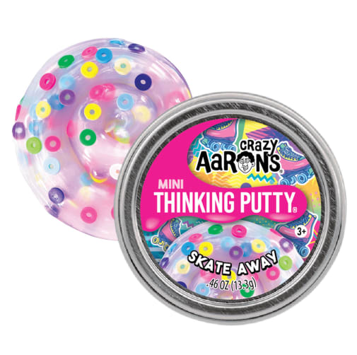 Crazy Aaron's Skate Away Thinking Putty 2" Mini Tin