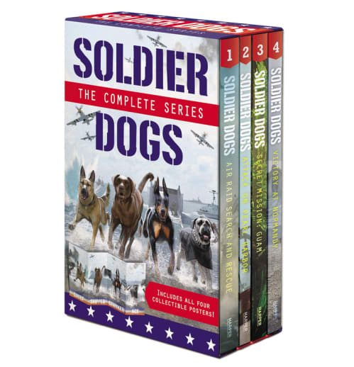 Soldier Dogs: The Complete Series 4-Book Set