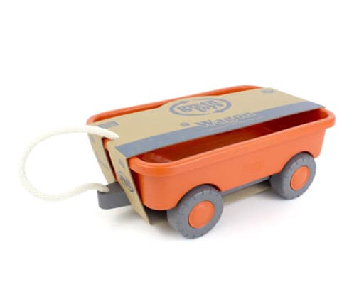 Green Toys Plastic Wagon - Orange