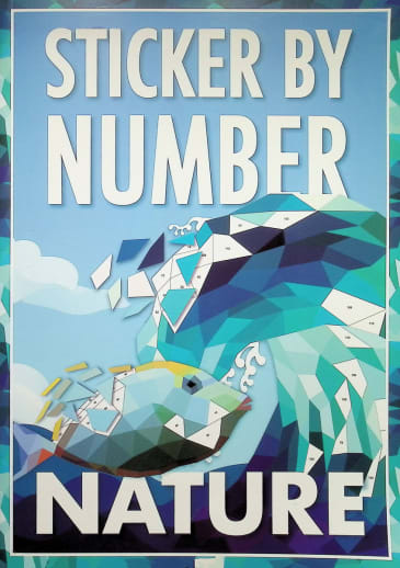 Sticker by Number: Nature