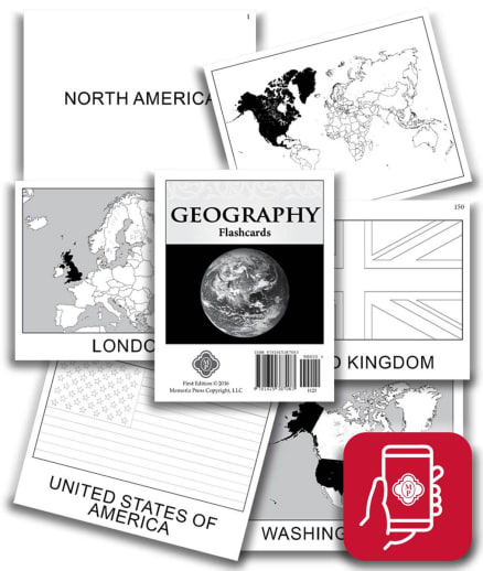 App Access: Memoria Press Geography Flashcards