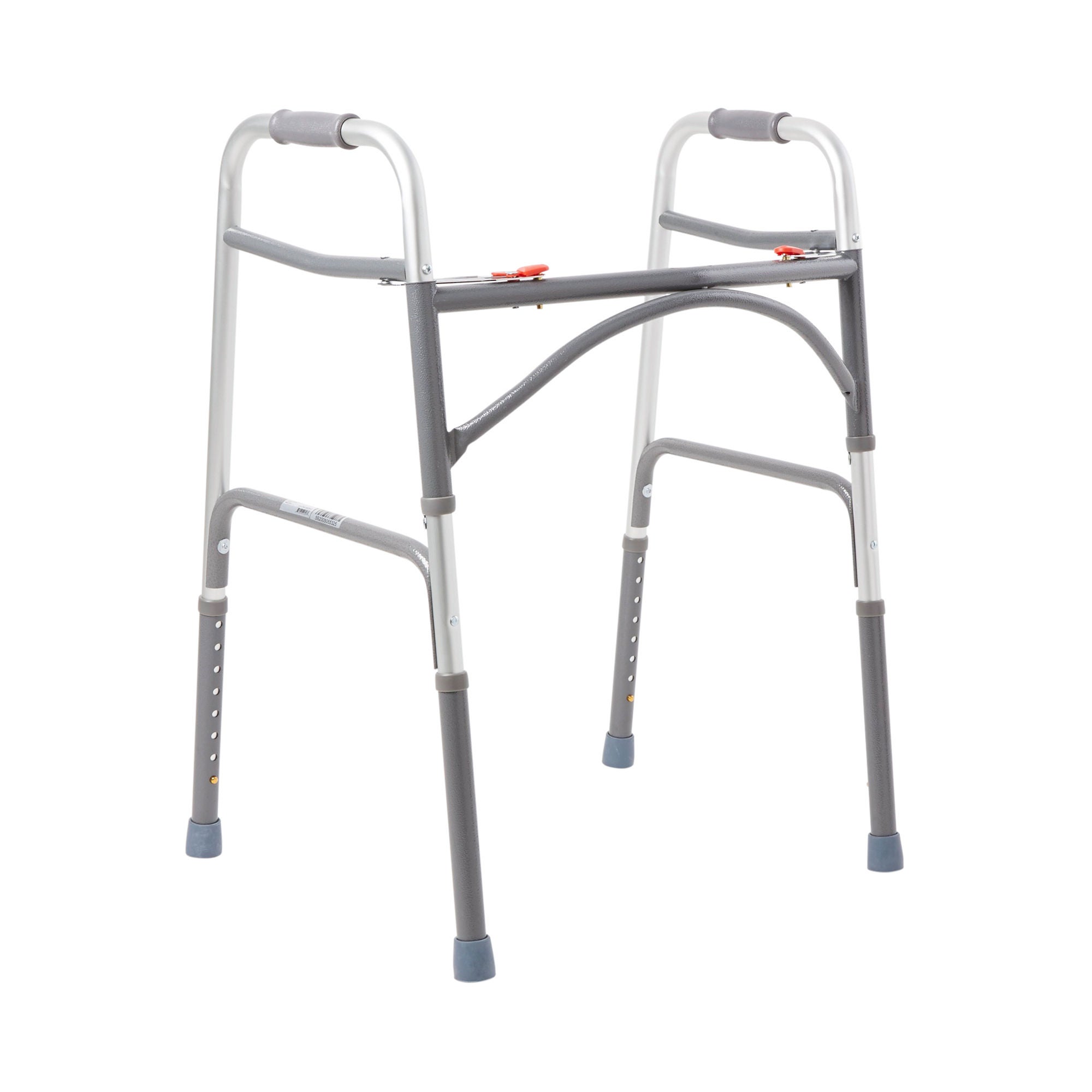McKesson Steel Bariatric Folding Walker, 32.5  39 Inch Height MK 1065262