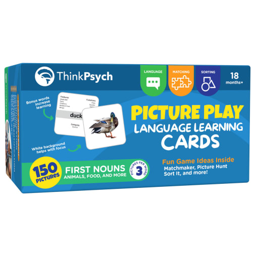 Picture Play Flashcards - First Nouns