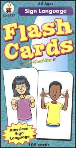 Sign Language Flash Cards