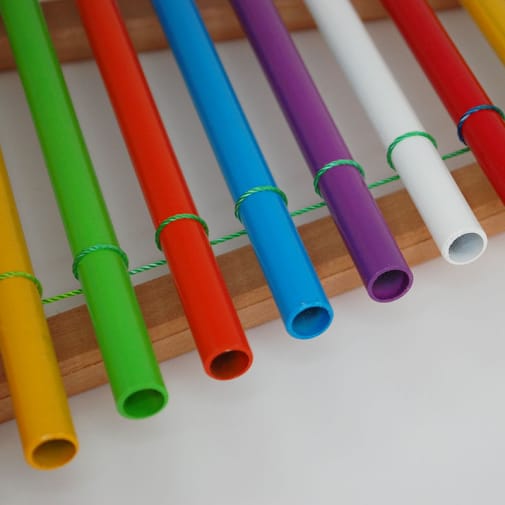 Safari Ltd Musical Instruments Toob – 8 Miniature Painted Toy Instruments In A Tube