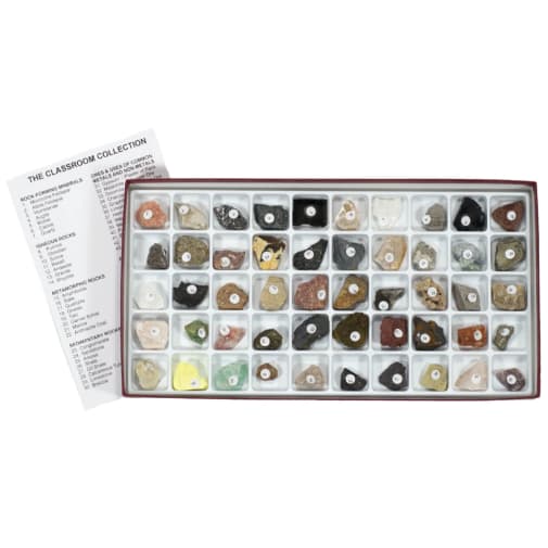 Classroom Collection of Rocks and Minerals