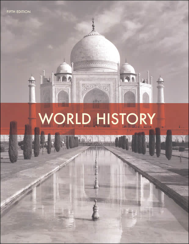 BJU Press World History Student Text (5th Edition)
