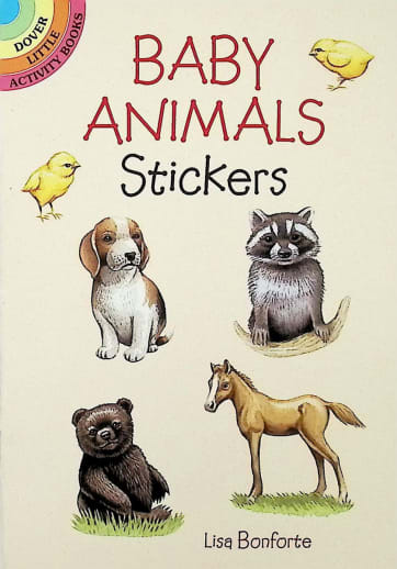 Baby Animals Realistic Stickers