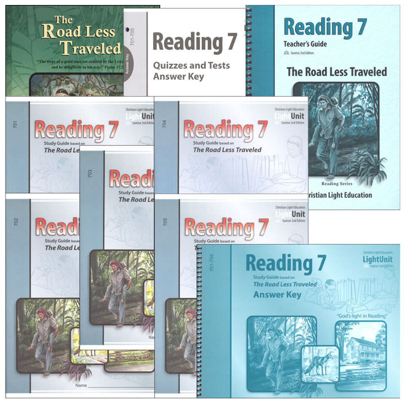 Road Less Traveled Reading 7 Complete Set Sunrise 2nd Edition