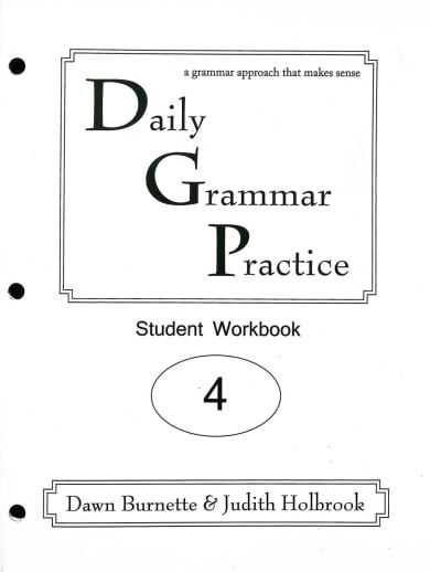 Daily Grammar Practice Student Workbook Grade 4