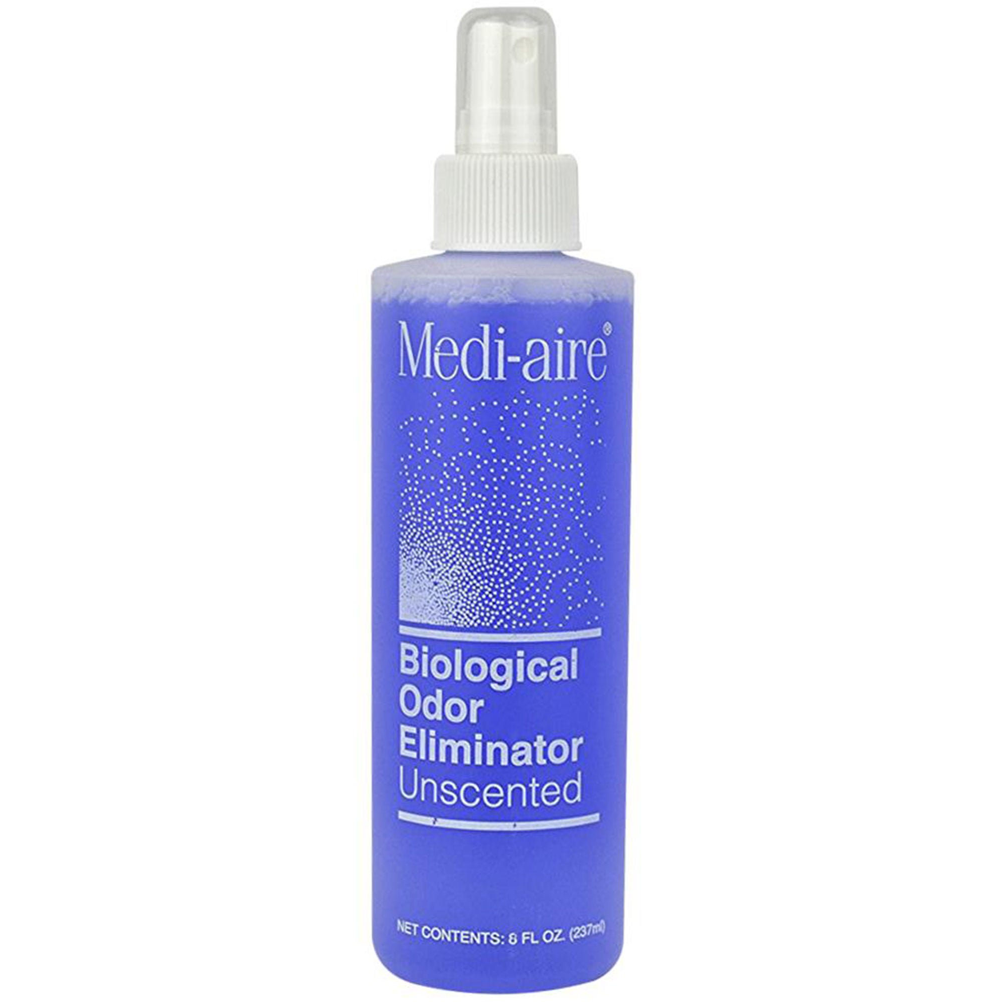 Medi-aire Biological Odor Eliminator Deodorizer, Unscented, 8-oz. Spray Bottle MK 236137