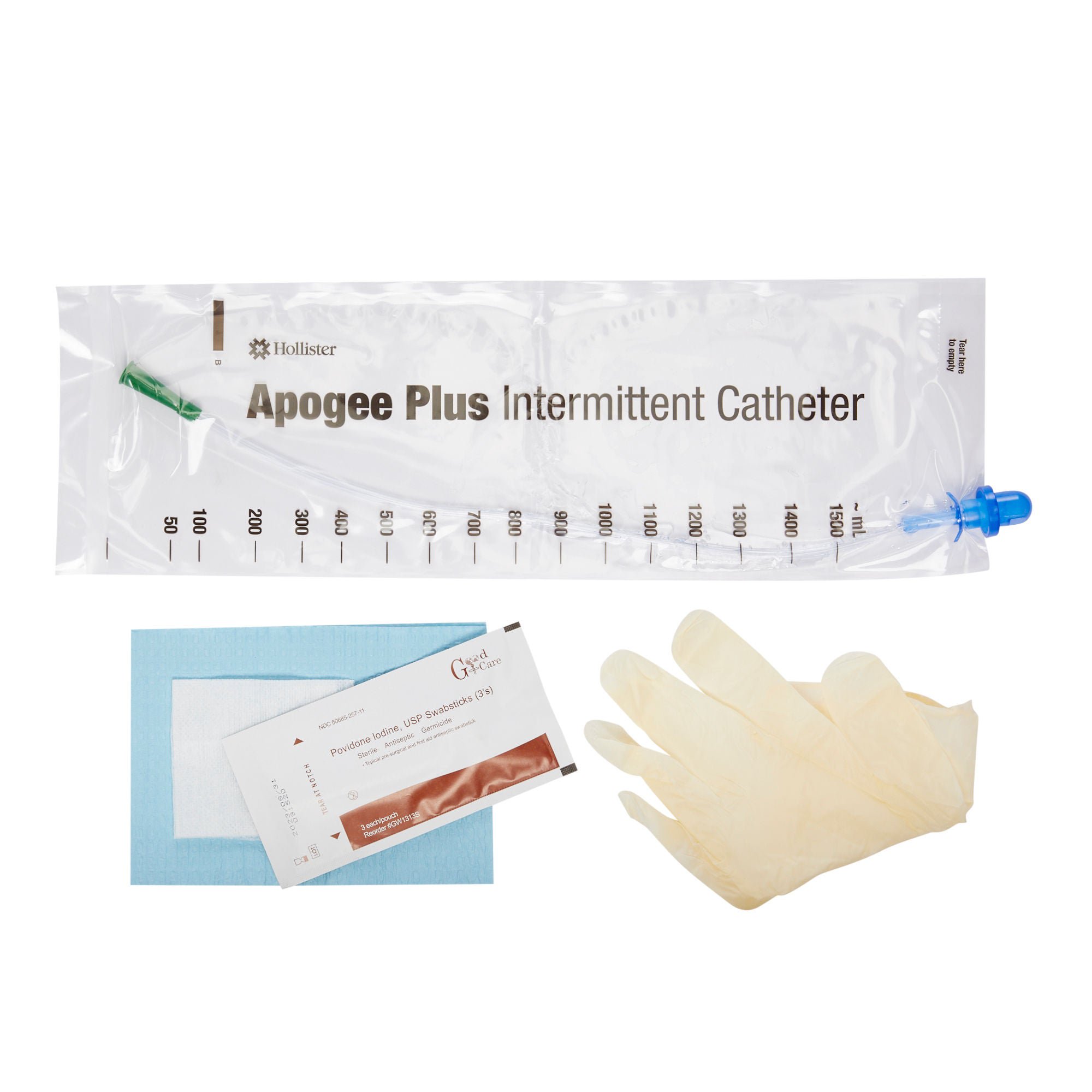Apogee Intermittent Catheter Kit, 14 Fr., Firm MK 636976